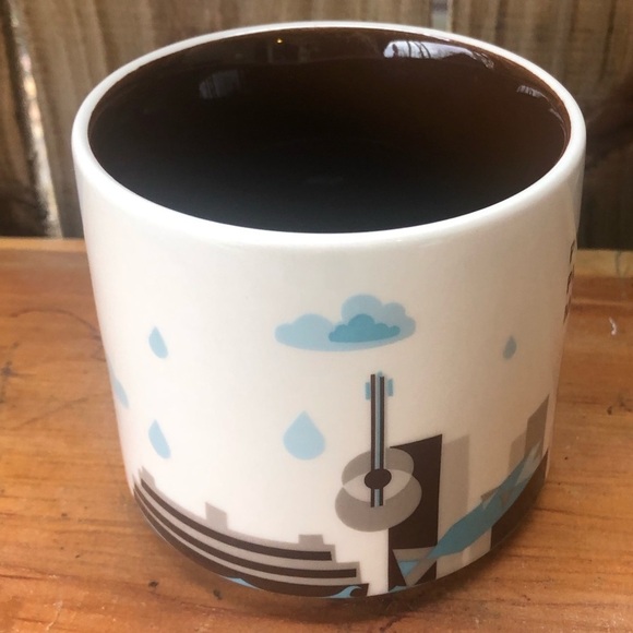 Starbucks 2013 You Are Here Collection Pike Place Market Ceramic 14oz Coffee Mug - Picture 3 of 6